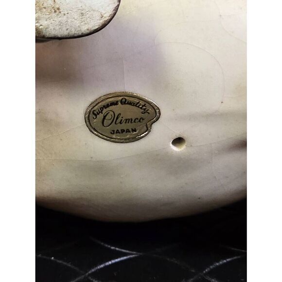 Vintage Porcelain Charging Bull Figurine Made in Japan - Picture 7 of 11